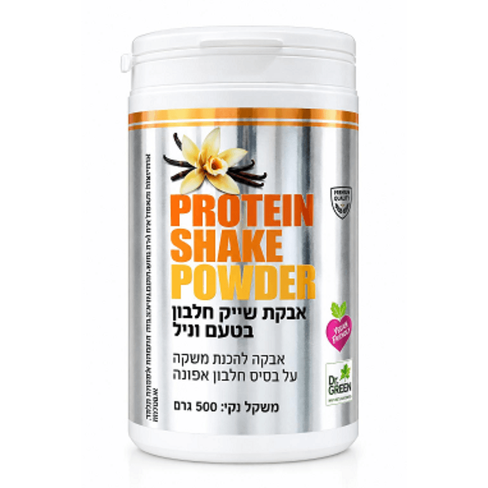 אבקת שייק חלבון בטעם וניל